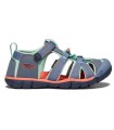 Sandalia Keen Seacamp II CNX Flint Stone/Ocean Wave