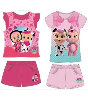 Conjunto manga corta Cry Babies | La Granota