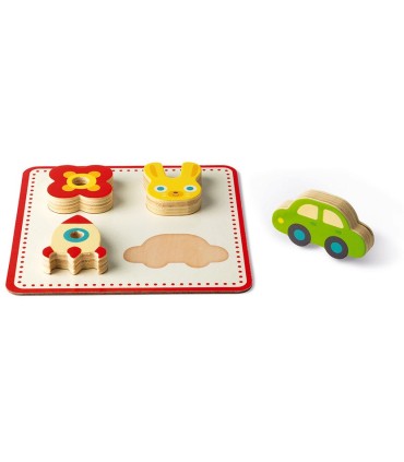 Memory Touch Juego de Reconocimiento Táctil Janod | La Granota