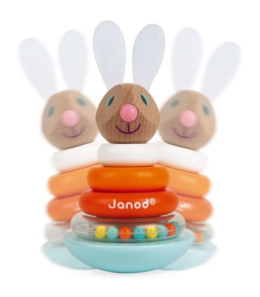 Conejito Tentetieso Apilable Janod | La Granota