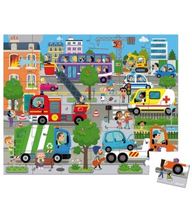 Puzzle La Ciudad Janod 36 Piezas | Puzzles | La Granota