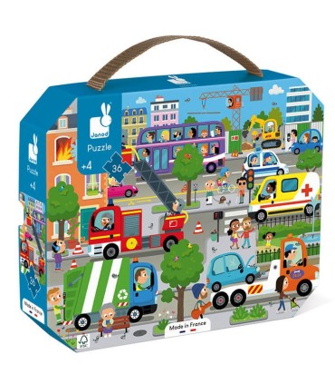 Puzzle La Ciudad Janod 36 Piezas | Puzzles | La Granota