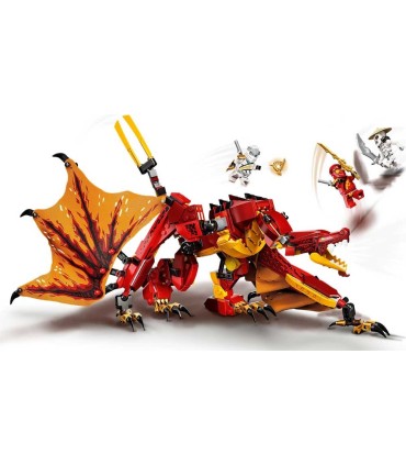 Ataque del Dragón de Fuego Lego Ninjago 71753 | La Granota