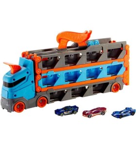 Hot Wheels Camión de Transporte Convertible en Pista | La Granota