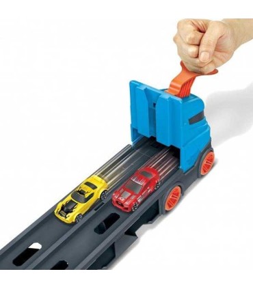 Hot Wheels Camión de Transporte Convertible en Pista | La Granota