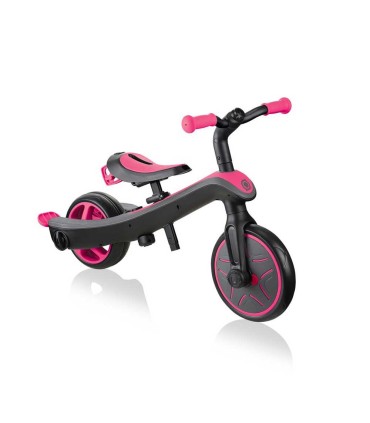 Globber Trike Explorer 4 en 1 Rosa | Triciclos en La Granota