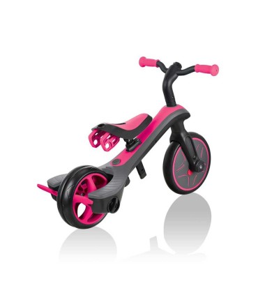Globber Trike Explorer 4 en 1 Rosa | Triciclos en La Granota