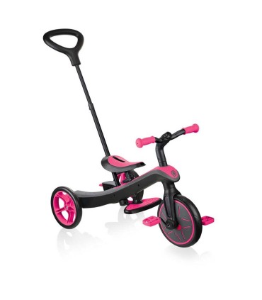 Globber Trike Explorer 4 en 1 Rosa | Triciclos en La Granota