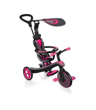 Globber Trike Explorer 4 en 1 Rosa | Triciclos en La Granota