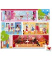 Janod Maletín Puzzle Academia de Baile 100 Piezas