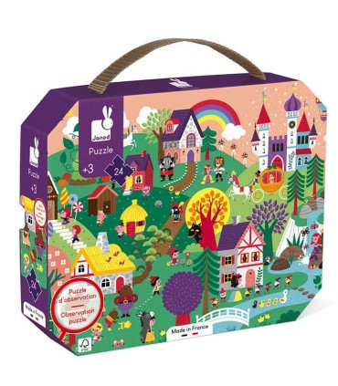 Puzzle de observación Janod Los Cuentos | Puzzles en La Granota