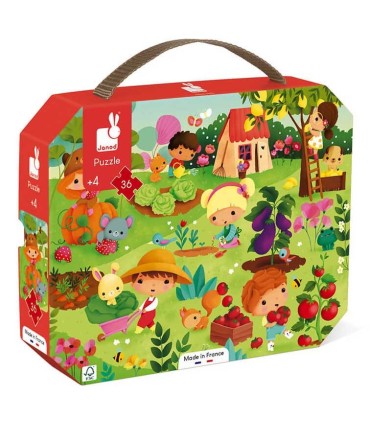 Puzzle Janod El Huerto 36 Piezas | Puzzles en La Granota