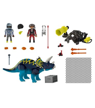 Triceratops: Disturbios Por Las Piedras Playmobil 70627 | La Granota