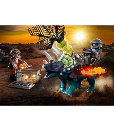 Triceratops: Disturbios Por Las Piedras Playmobil 70627 | La Granota
