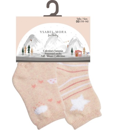 Calcetín Bebé Antideslizante Ysabel Mora Pack 2 | La Granota