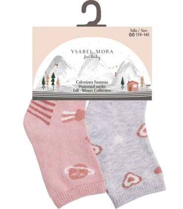 Calcetín Bebé Ysabel Mora Pack 2 | La Granota