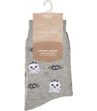 Calcetín Térmico Antideslizante Calaveras Ysabel Mora | La Granota