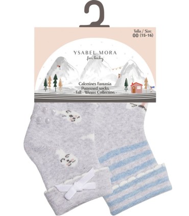Calcetín Bebé Térmico Antideslizante Pack de 2 unidades | La Granota