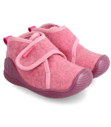 Zapatilla Niña Biomecanics Biohome Rosa Fresa | La Granota