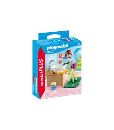 Niña con Lavabo Playmobil 70301 | La Granota