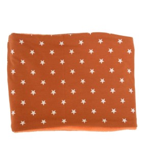 Braga de Cuello con Coralina Naranja y Estrellas | La Granota