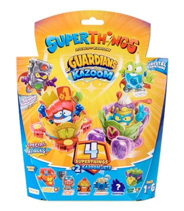 Superthings Guardians of Kazoom 4 Superthings + 2 Kazoom Jets | La Granota