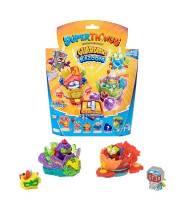 Superthings Guardians of Kazoom 4 Superthings + 2 Kazoom Jets | La Granota