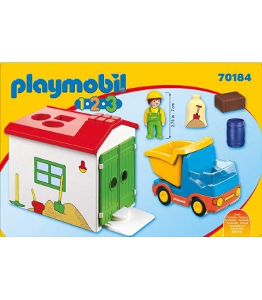 Camión con Garaje 70184 | Playmobil 1·2·3 en La Granota