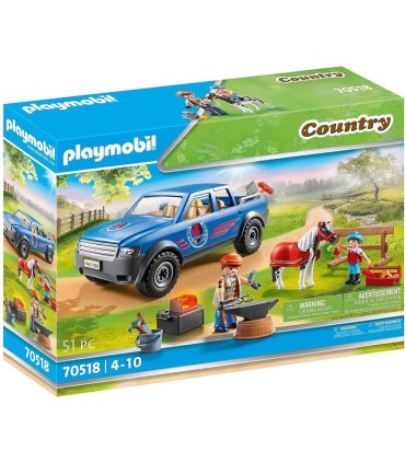 Herrador de Caballos con Pick-Up Playmobil 70518 | La Granota