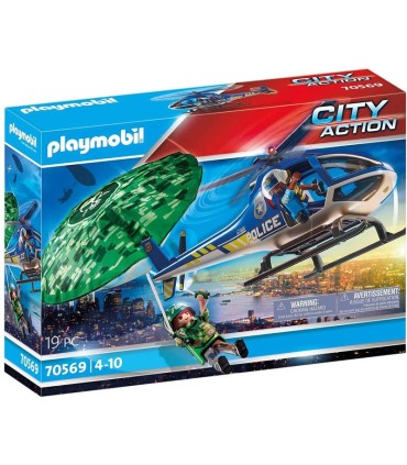 Persecución en Paracaídas Playmobil 70569 | La Granota