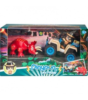 PinyPon Action Quad con Dinosaurio