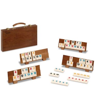 Cayro Maletín Rummi Madera Plus | Juegos de mesa en La Granota