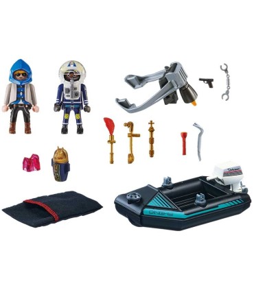 Persecución Policial con Mochila Propulsora Playmobil 70782 | La Granota