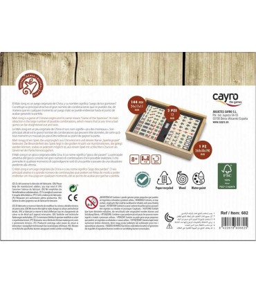 Juego MahJong Cayro | La Granota