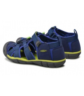 Sandalia Keen Seacamp II CNX Blue Depths Chartreuse