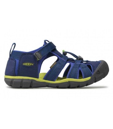 Sandalia Keen Seacamp II CNX Blue Depths Chartreuse | La Granota