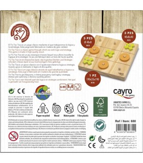 Juego Tic Tac Toe Cayro