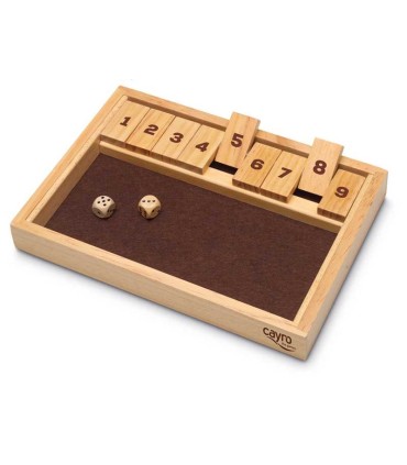 Juego Shut The Box Cayro | La Granota