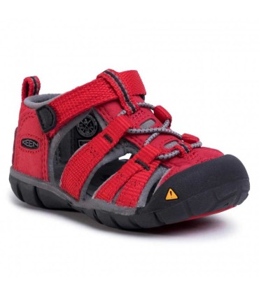 Sandalia Niño Keen Seacamp II CNX Rojo/Gris/Negro | La Granota