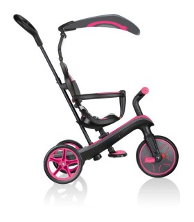Globber Trike Explorer 4 en 1 Rosa | Triciclos en La Granota