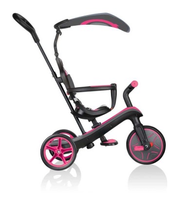 Globber Trike Explorer 4 en 1 Rosa | Triciclos en La Granota