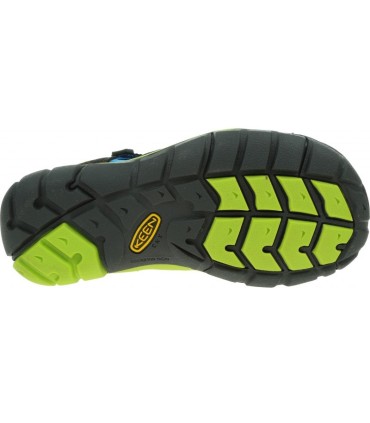 Sandalia Keen Seacamp II CNX Negro - Azul Brillante | La Granota