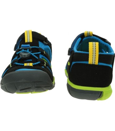 Sandalia Keen Seacamp II CNX Negro - Azul Brillante | La Granota