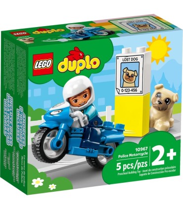 Moto de Policía Lego 10967 | La Granota
