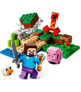 La Emboscada del Creeper Lego Minecraft 21177