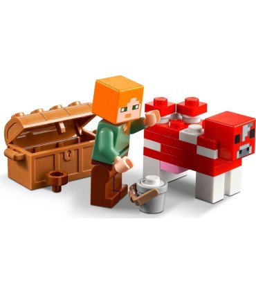 La Casa Champiñón Lego Minecraft 21179 | La Granota