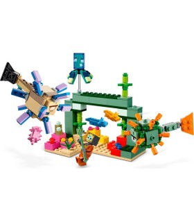 La Batalla Contra el Guardián Lego Minecraft 21180