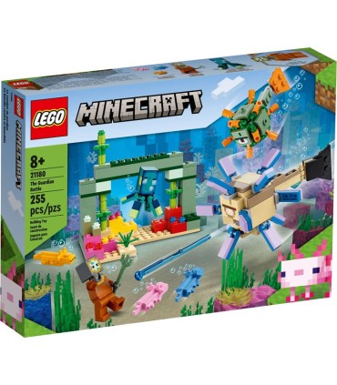 La Batalla Contra el Guardián Lego Minecraft 21180 | La Granota
