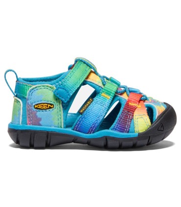 Sandalia Keen Seacamp II CNX Vivid Blue/Original Tie Dye Infantil | La Granota