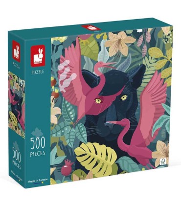Puzzle pantera Mística Janod 500 Piezas | La Granota